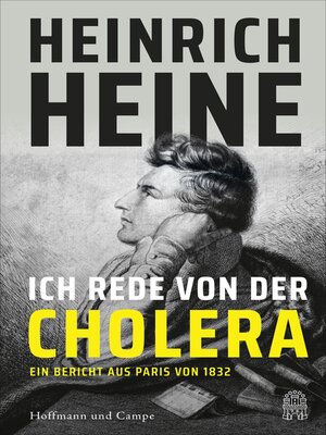 cover image of Ich rede von der Cholera